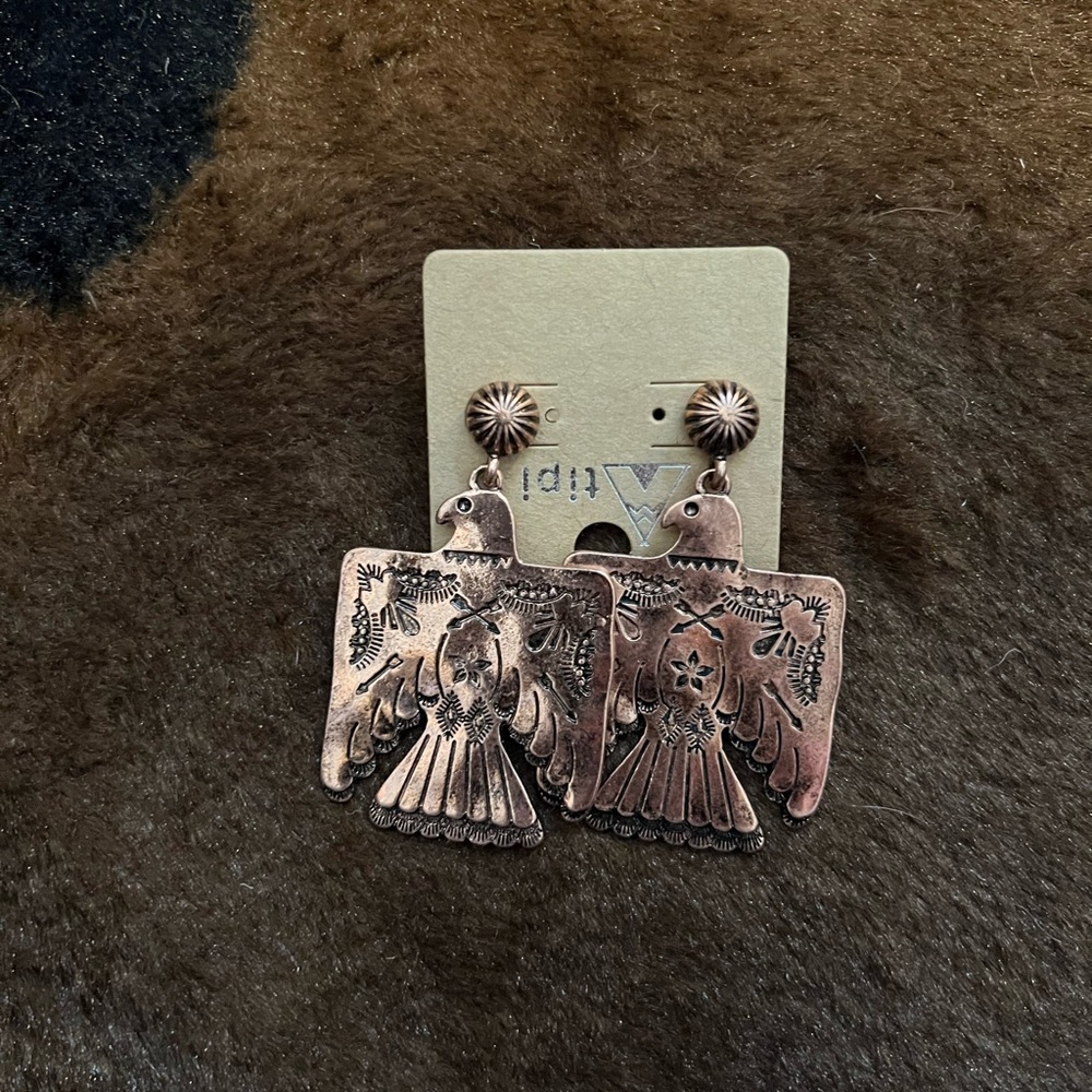 Thunderbird earrings
